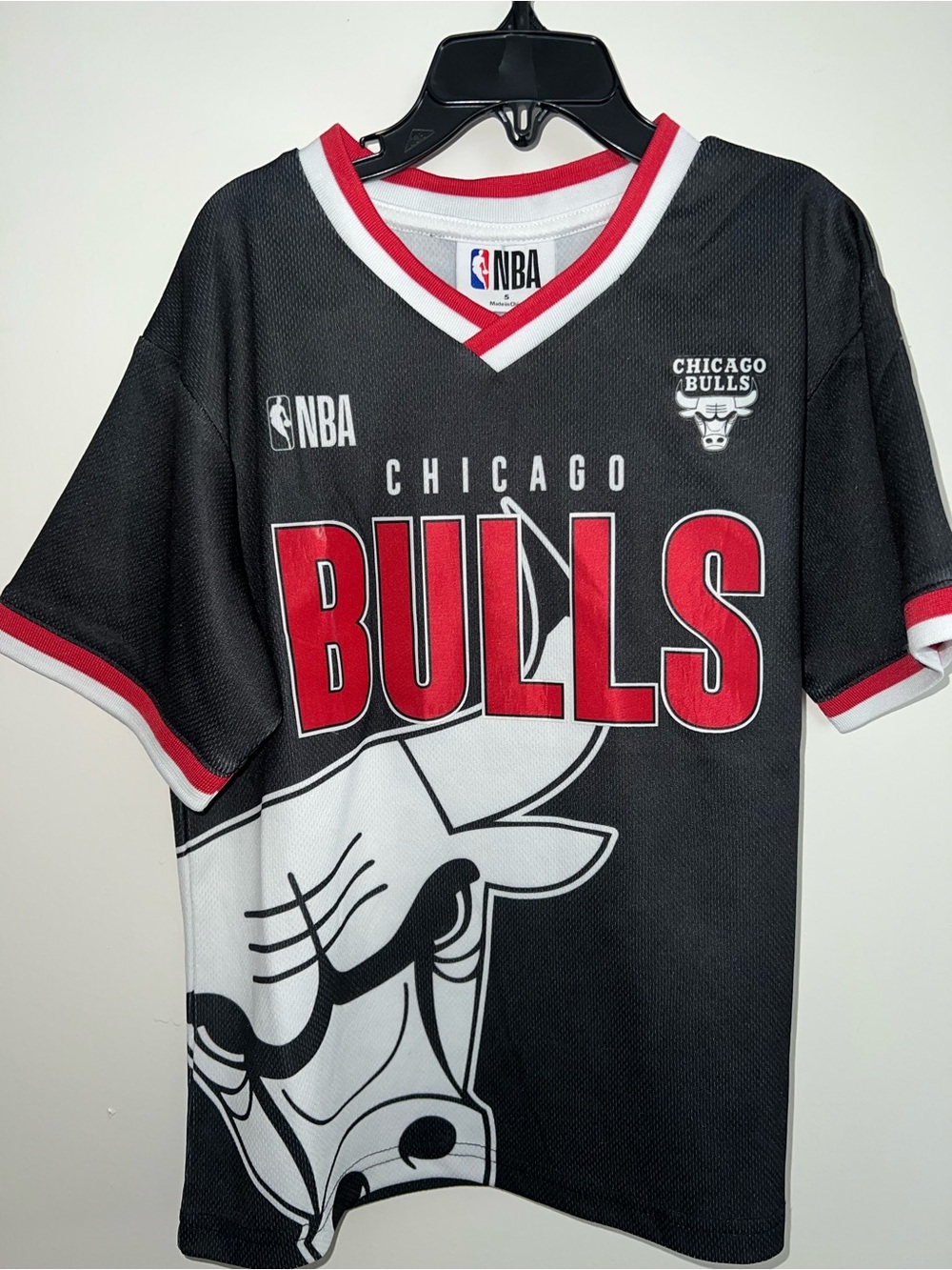 CottonOn NBA Black, Chicago Bulls  Basketball Jersey